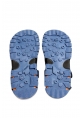 Epikoza Dışı Ve İçi Hakiki Deri Mavi Cırtcırtlı Unisex Çocuk Sandalet SS1657424311215