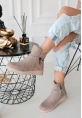 LQZ Shoes Milana Nude Nubuk Bot